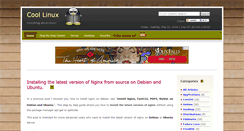 Desktop Screenshot of cool-linux.com